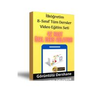 İlköğretim 8. Sınıf Tüm Dersler Online Görüntülü Eğitim Seti - Kollektif