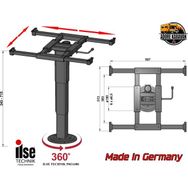 Ilse 5963A08 Karavan Masa Ayağı
