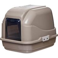 Imac Easy Cat Gri 50x40x40 cm Kapalı Kedi Tuvaleti