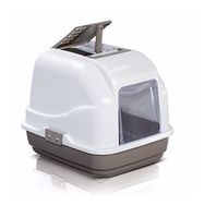 Imac Easy Cat Gri Filtreli Kapalı Kedi Tuvalet Kabı