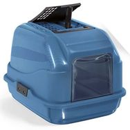 Imac Easy Cat Kapalı Filtreli Mavi 40x50x40 cm Kedi Tuvaleti