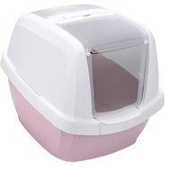 Imac Maddy Üstü Açılabilen Pembe 62x49.5x47.5 cm Kapalı Kedi Tuvaleti