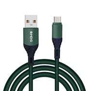 Imeng ML60 6A 100W Yeşil USB-A to Type-C Data ve Hızlı Şarj Kablosu