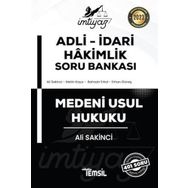 İmtiyaz Adli-İdari Hakimlik Soru Bankası Medeni Usul Hukuku 2022 Temsil Kitap Yayınları