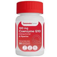 Imuneksfarma Koenzim Q10 Ubiquinone 100 mg Piperine 30 Kapsül