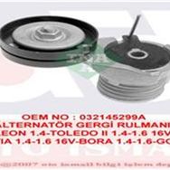 İna 534013830 Golf 4-Bora-Polo-Cordoba-Fabia-A3 1.4-1.6 16V AH Kütüklü Alternatör Gergi Rulmanı