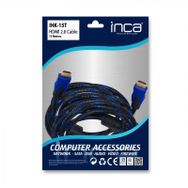 Inca Ihk-15t 2.0 18 Gbps 4k& 2k & Full Hd 15mt Sargılı Hdmı Kablo
