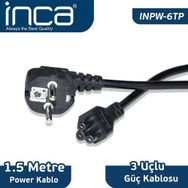 Inca INPW-6TP 0.7 5 mm 1.5 m Notebook Power Kablosu