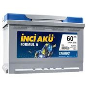 İnci Akü 12V 60 Amper 540A Akü
