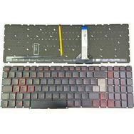 İnfostar Acer Aspire Nitro 5 Predator Helios 300 PH315-54 PH315-55 PH317-51 LG05P-N14BRL1 ile Uyumlu Notebook Klavye - Tuş Takımı / Siyah - Tr - Backlit - Kırmızı Tuş - 01-Siyah