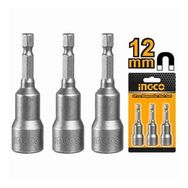 İngco ING-AMN1231 12 mm 3'lü Manyetik Somun Adaptörü Seti