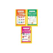 İngilizce Etkinlikler ve Harf Çalışmaları Seti 3 Kitap Takım Halk Kitabevi - Set