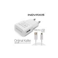 Inovaxis Lgmagna Beyaz 2A INV-700 Micro Usb Data Kablosu Şarj Cihazı