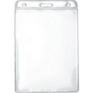 İnox 100 x 140 mm 100'lü Dikey Küçük Yaka Kart Poşeti