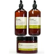 Insight Anti Frizz Kabarma Önleyici 900 ml Şampuan + 900 ml Saç Kremi + 500 ml Saç Maskesi