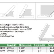 Insize 2176-300 Dijital Açı Ölçer