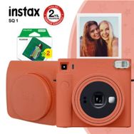 Instax SQ1 Fotoğraf Makinesi + Çanta + 20'li Turuncu Film Seti