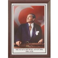 İnter INT-824 2l Lamine Çerçeve 35x50 cm Atatürk Portresi
