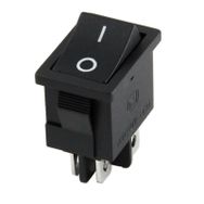 İntercom IC-122 4 Pinli Siyah Işıksız Mini Yükseltici Anahtarı