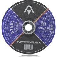 İnterflex 180 x3.0 mm 3 Adet İnox Metal Kesici Taş Disk