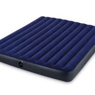 Intex Classic Downy Mavi 183x203x22 cm Şişme Yatak