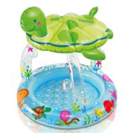 Intex Güneş Korumalı Kaplumbağa Desenli Bebek Havuzu
