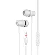 Intouch IN-SE301B Beyaz Stereo Kablolu Kulaklık