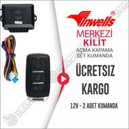 Inwells 3936 Merkezi Kilit için Açma Kapama Kumanda Seti