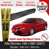 Inwells Alfa Romeo 156 Hybrid 1997-2007 Silecek Takımı