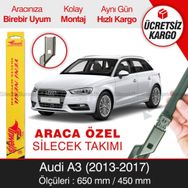 Inwells Audi A3 2013 2017 Ön Muz Silecek Takımı