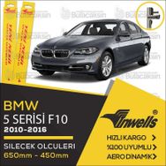 Inwells Bmw F10 2010-2016 Muz Silecek Takımı