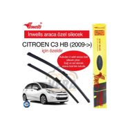 Inwells Citroen C3 2010 - 2015 650 mm 400 mm Aparatlı Muz Silecek Takımı
