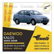 Inwells Daewoo Kalos 2002-2005 Ön Silecek Takımı
