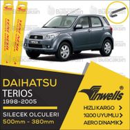 Inwells Daihatsu 1998-2005 Terios Muz Silecek Takımı