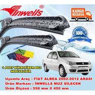 Inwells Fiat Albea 2002-2012 Ön Silecek Takımı
