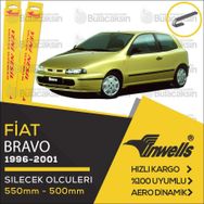 Inwells Fiat Bravo 1996-2001 Ön Muz Silecek Takımı