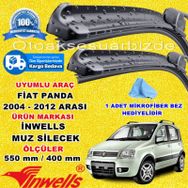 Inwells Fiat Panda 2004-2012 Muz Silecek Takımı