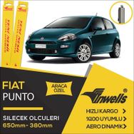 Inwells Fiat Punto 2007 2017 Ön Muz Silecek Takımı