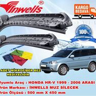 Inwells Honda HRV 1999-2006 Muz Silecek Takımı