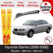Inwells Hyundai Elantra 2000-2006 Muz Silecek Takımı