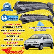 Inwells Hyundai Getz 2002-2011 Muz Silecek Takımı