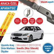 Inwells Mercedes C W204 2013-2014 Silecek Seti