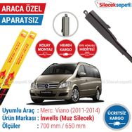 Inwells Mercedes Viano 2011-2014 Muz Silecek Takımı