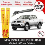 Inwells Mitsubishi L200 2009-2014 Muz Silecek Takımı