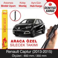 Inwells Renault Captur 2013-2015 Muz Silecek Takımı