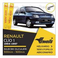 Inwells Renault Clio 1 1994-1997 Ön Silecek Takımı
