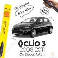 Inwells Renault Clio 3 2005-2012 Muz Silecek Takımı