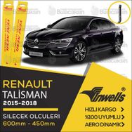 Inwells Renault Talisman Muz 2015-2018 Silecek Takımı