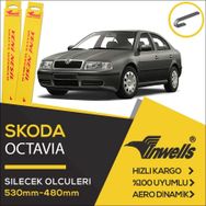Inwells Skoda Octavia 1996 2004 Ön Muz Silecek Takımı