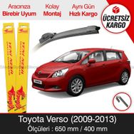 Inwells Toyota Verso 2009 2013 Ön Muz Silecek Takımı